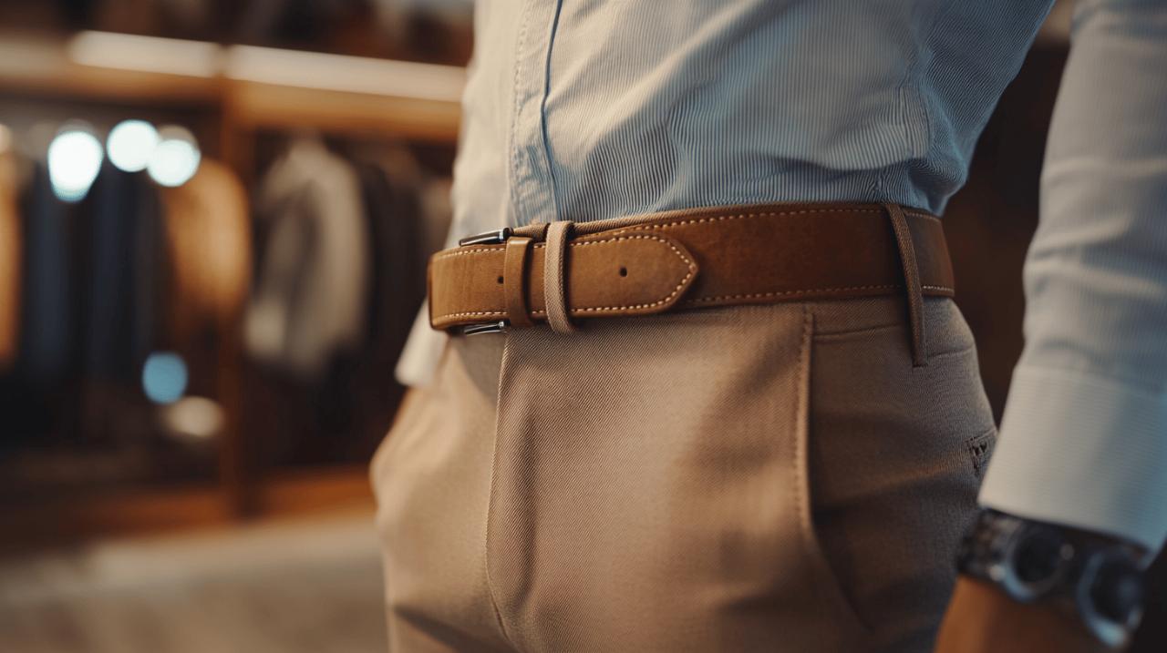 La ceinture a nouer en cuir souple Thiphilia : l’accessoire tendance pour sublimer votre taille